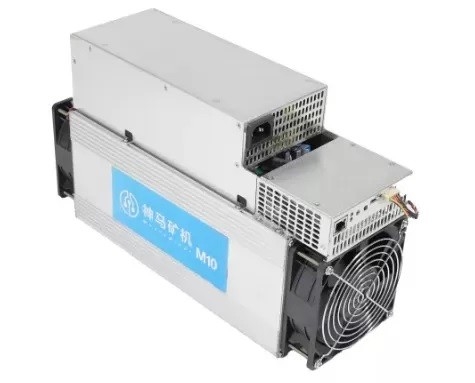 تراشه 16 نانومتری FinFET بیت کوین ماینر 12 ولت Whatsminer M10 33th/S